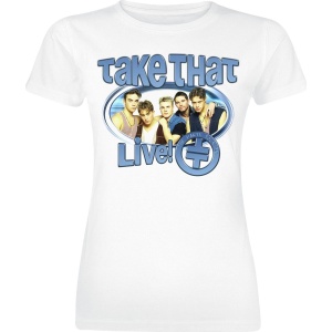 Take That The Party Tour Dámské tričko bílá - RockTime.cz