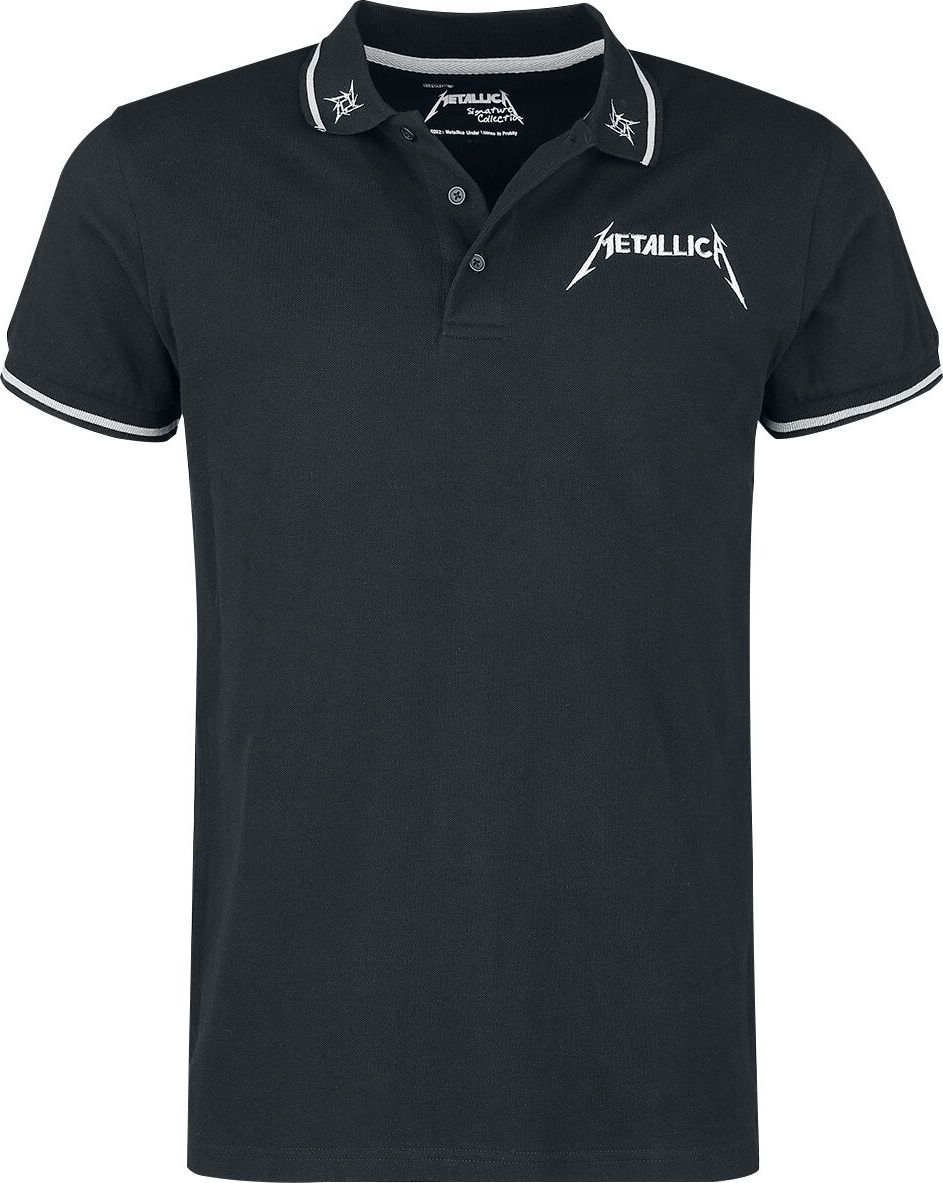 Metallica EMP Signature Collection Polo tričko černá - RockTime.cz