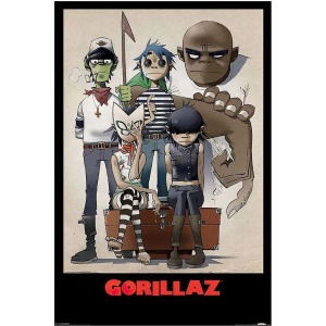 Gorillaz Characters plakát vícebarevný - RockTime.cz