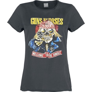 Guns N' Roses Amplified Collection - Welcome Dámské tričko charcoal - RockTime.cz