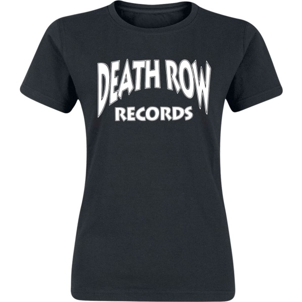 Death Row Records Classic Logo Dámské tričko černá - RockTime.cz