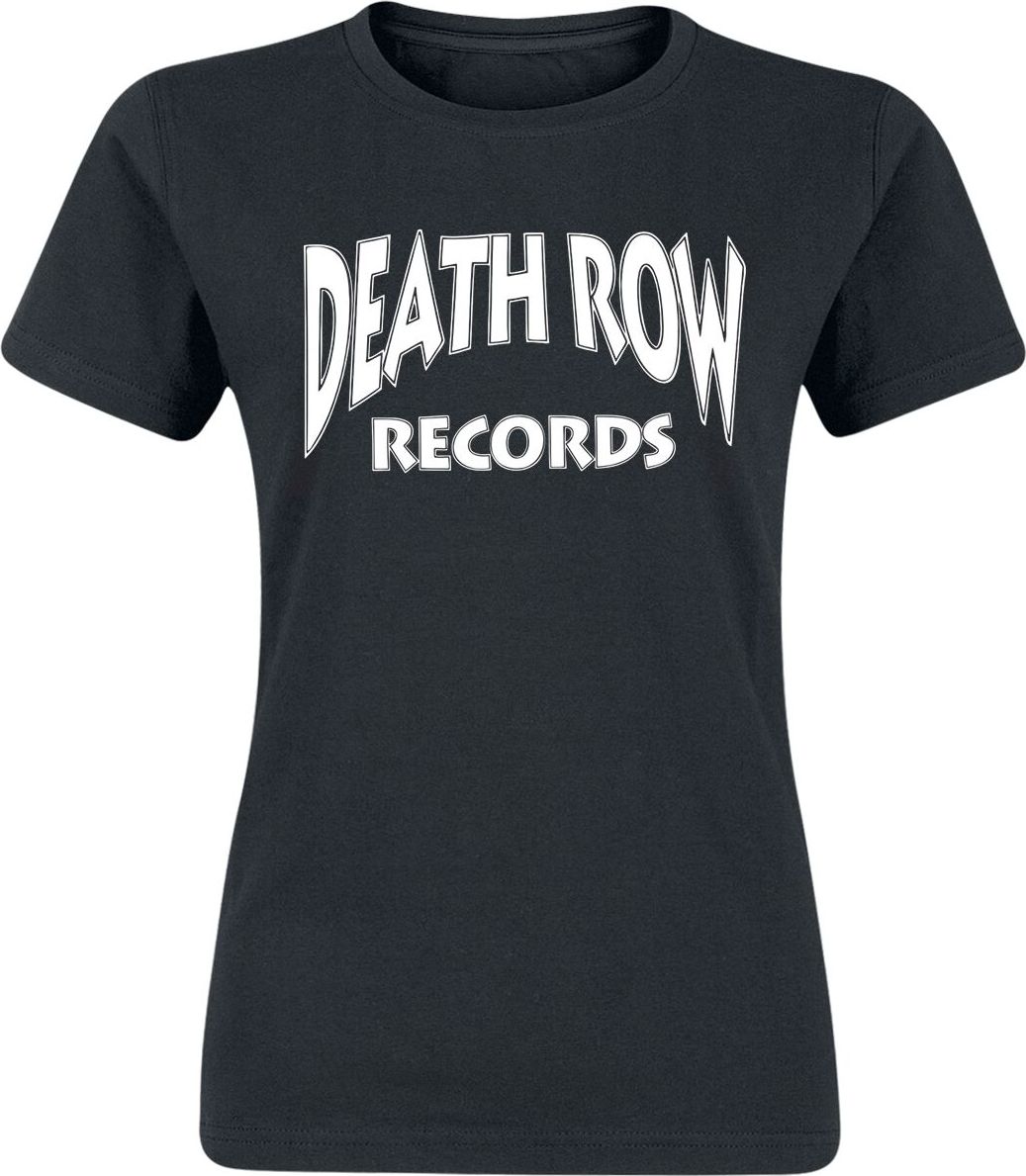 Death Row Records Classic Logo Dámské tričko černá - RockTime.cz