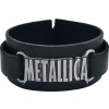 Metallica Metallica Logo Kožený náramek černá - RockTime.cz
