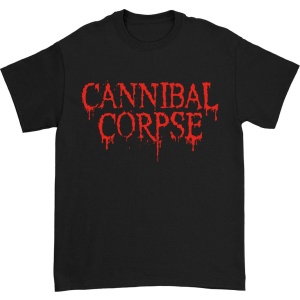 Cannibal Corpse Logo Tričko černá - RockTime.cz