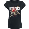 Five Finger Death Punch AfterLife Dámské tričko černá - RockTime.cz