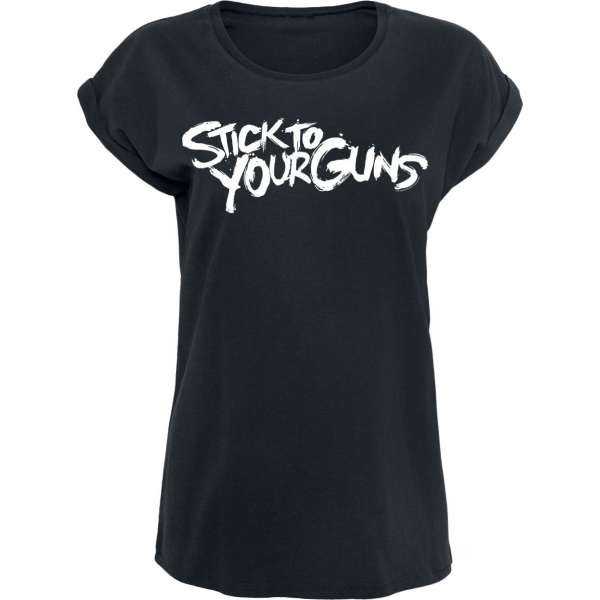 Stick To Your Guns Logo Dámské tričko černá - RockTime.cz