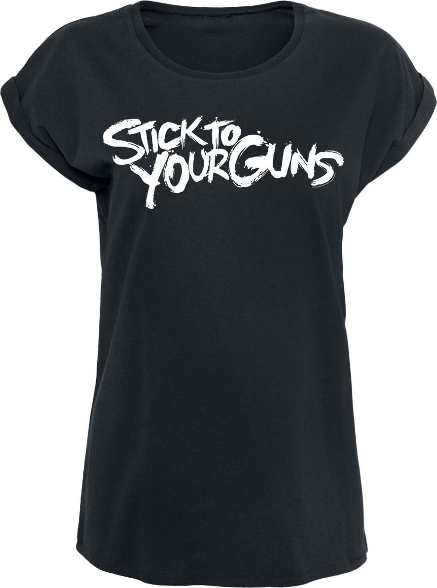 Stick To Your Guns Logo Dámské tričko černá - RockTime.cz