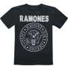 Ramones Kids - Seal Hey Ho Lets Go Backprint detské tricko černá - RockTime.cz