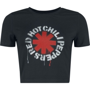 Red Hot Chili Peppers Stencil Asteriks Dámské tričko černá - RockTime.cz