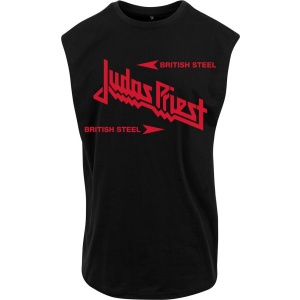 Judas Priest British Steel Anniversary Tank top černá - RockTime.cz