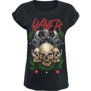 Slayer Eagle Skull & Pine Dámské tričko černá - RockTime.cz