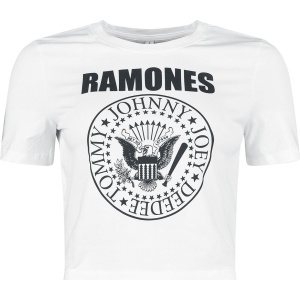 Ramones Original Crest Dámské tričko bílá - RockTime.cz