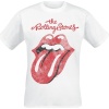 The Rolling Stones Classic Tongue Tričko bílá - RockTime.cz