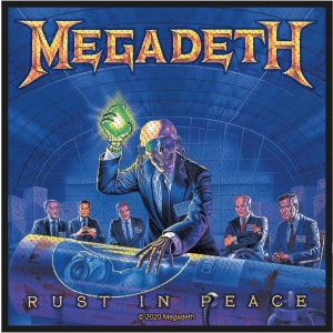 Megadeth Rust In Peace nášivka vícebarevný - RockTime.cz