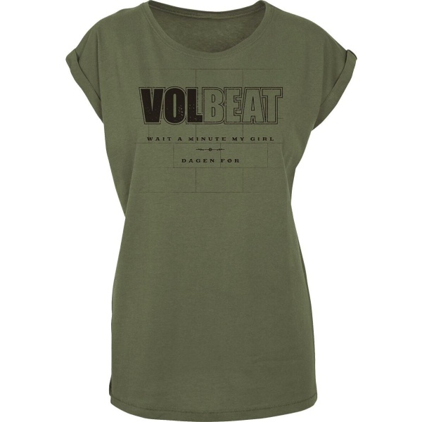 Volbeat Wait A Minute My Girl Dámské tričko písková - RockTime.cz