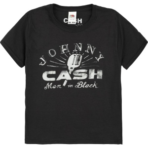 Johnny Cash Kids - Man In Black detské tricko černá - RockTime.cz