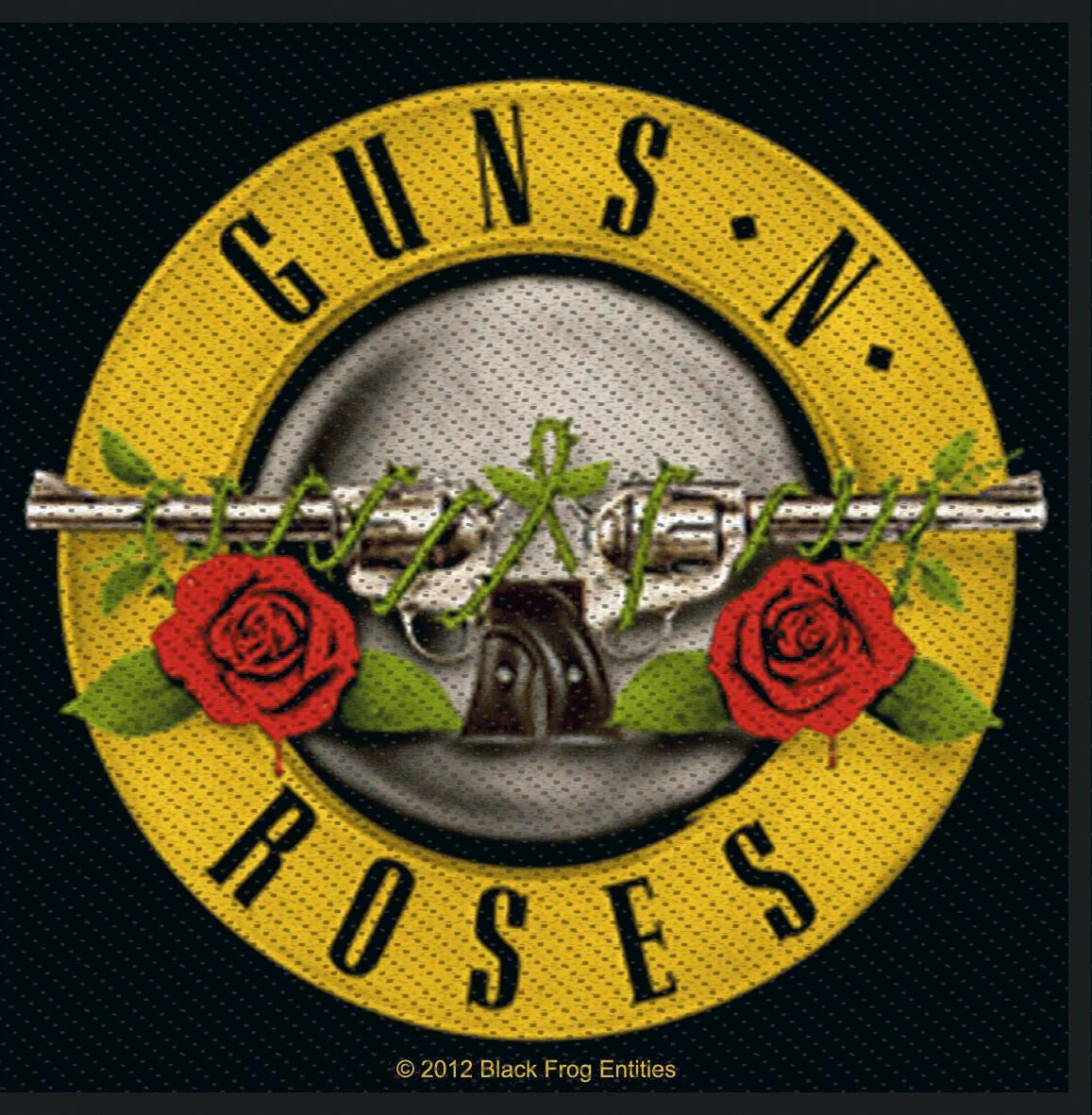 Guns N' Roses Bullet Logo nášivka vícebarevný - RockTime.cz