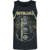 Metallica Hetfield Iron Cross Guitar Tank top černá - RockTime.cz