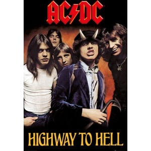 AC/DC Highway To Hell plakát vícebarevný - RockTime.cz