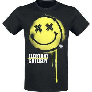 Electric Callboy Spray Smile Tričko černá - RockTime.cz