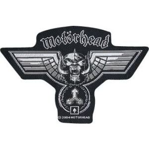 Motörhead Motörhead Logo nášivka cerná/bílá - RockTime.cz