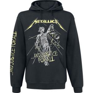 Metallica ...And Justice For All Mikina s kapucí černá - RockTime.cz