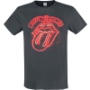 The Rolling Stones Amplified Collection - Neon Light Tričko charcoal - RockTime.cz