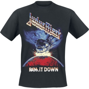 Judas Priest Jumbo Logo Album Tričko černá - RockTime.cz