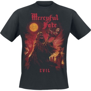 Mercyful Fate Evil (40th Anniversary) Tričko černá - RockTime.cz