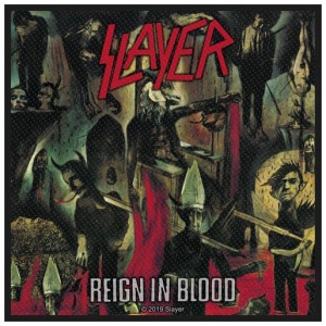 Slayer Reign In Blood nášivka vícebarevný - RockTime.cz