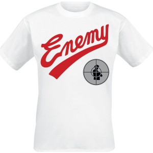 Public Enemy Enemy Target Tričko bílá - RockTime.cz
