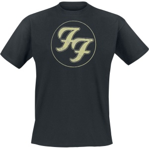 Foo Fighters Logo In Circle Tričko černá - RockTime.cz
