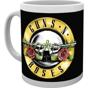 Guns N' Roses Bullet Logo Hrnek bílá - RockTime.cz