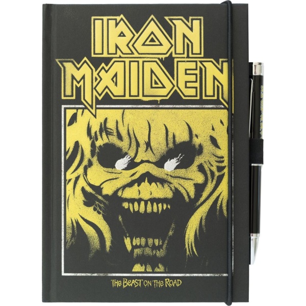 Iron Maiden The Beast On The Road Notes černá - RockTime.cz