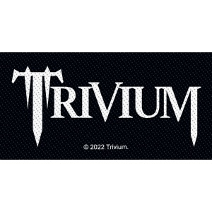 Trivium Logo nášivka cerná/šedá/bílá - RockTime.cz