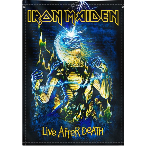 Iron Maiden Live After Death Textilní plakát vícebarevný - RockTime.cz