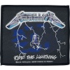 Metallica Ride The Lightning nášivka cerná/modrá/bílá - RockTime.cz