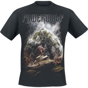 Powerwolf Stonewolf Tričko černá - RockTime.cz