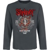 Slipknot Amplified Collection - Des Moines Tričko s dlouhým rukávem charcoal - RockTime.cz