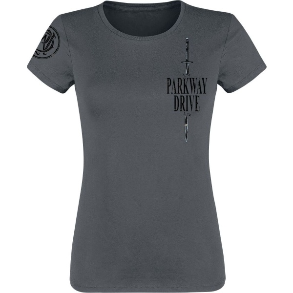Parkway Drive You Can't Break Me Dámské tričko šedá - RockTime.cz
