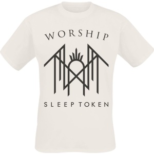 Sleep Token Worship Tričko přírodní - RockTime.cz