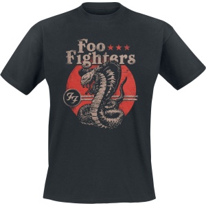 Foo Fighters Snake Tričko černá - RockTime.cz