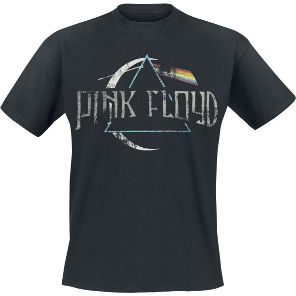 Pink Floyd Logo Tričko černá - RockTime.cz