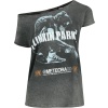 Linkin Park Overlay Dámské tričko šedá - RockTime.cz
