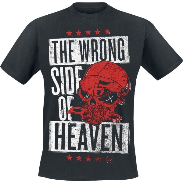 Five Finger Death Punch The Wrong Side Of Heaven - The Righteous Side Of Hell Tričko černá - RockTime.cz