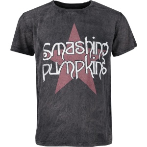 Smashing Pumpkins Star Logo Tričko šedá - RockTime.cz