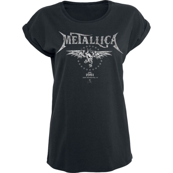 Metallica Biker Dámské tričko černá - RockTime.cz