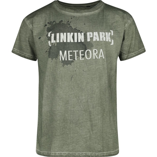 Linkin Park Linkin Park Vintage Tričko zelená - RockTime.cz