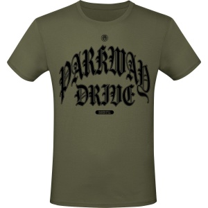 Parkway Drive Darker Still Tričko khaki - RockTime.cz