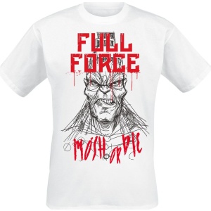 Full Force 2024 Mosh Or Die Tričko bílá - RockTime.cz